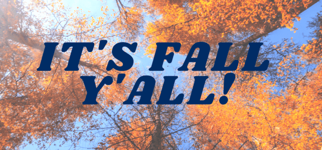 It's Fall Y'all